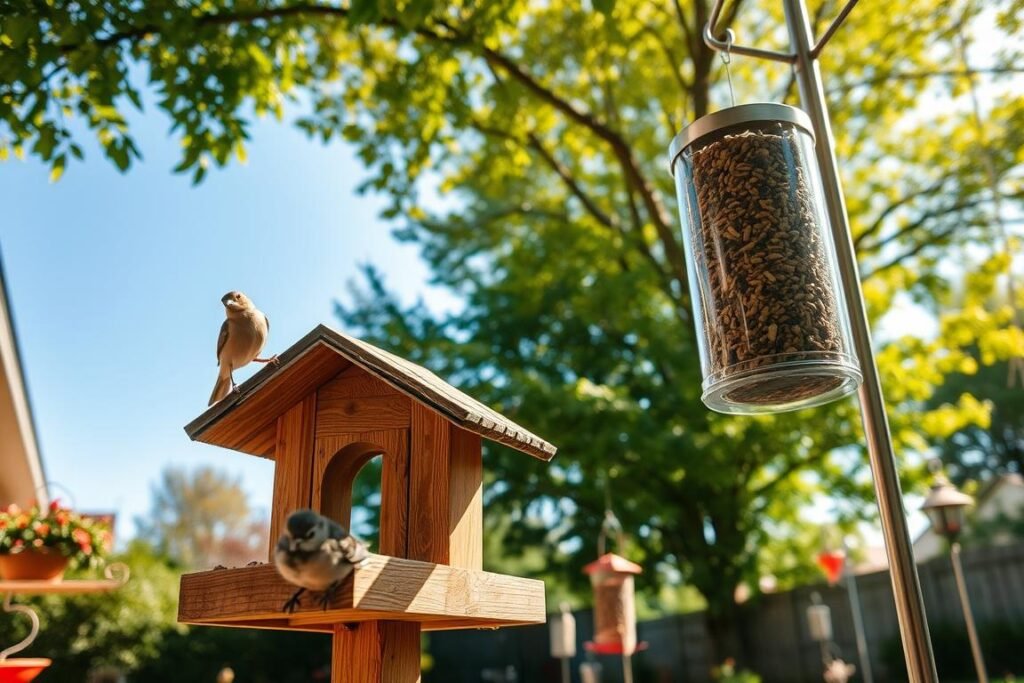 Maintaining your bird feeders