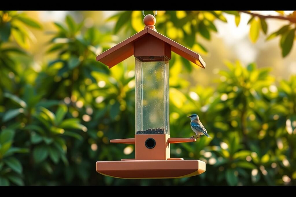 bird feeder features